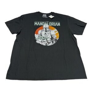 Star Wars The Mandalorian T-Shirt Men's‎ Size XXL Tee Storm Trooper Baby Yoda